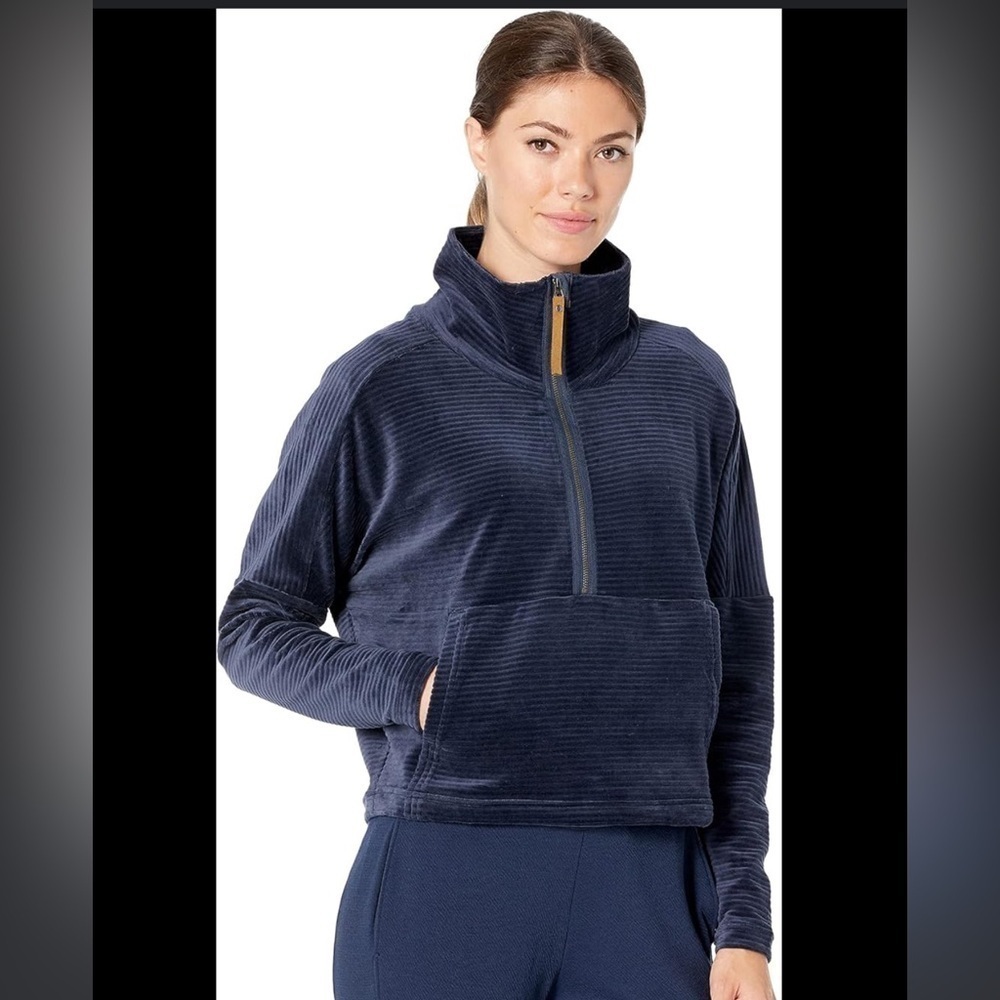 Prana Escambia 1/2 Zip Nautical Pullover women’s large